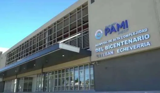 Fachada del Hospital de Alta Complejidad del Bicentenario Esteban Echeverría